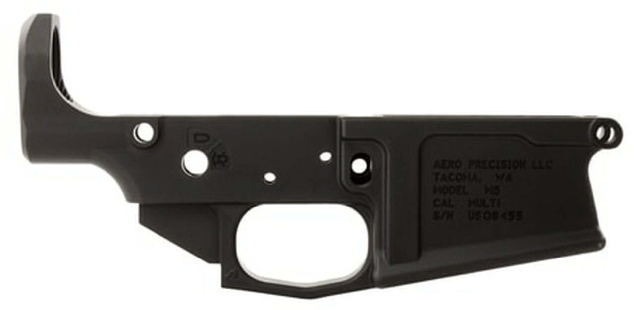 Aero Precision AR-ripped Lower Receiver, Black